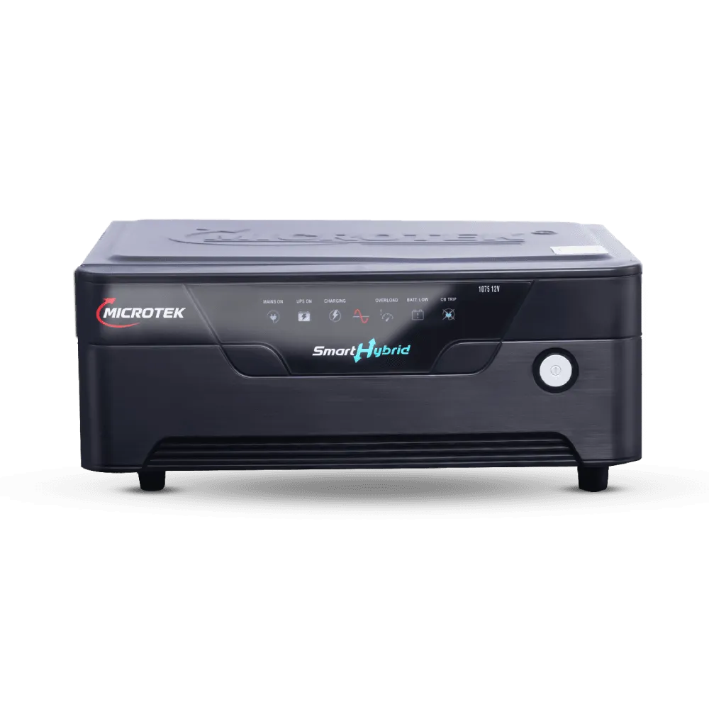 image (2) Microtek Smart Hybrid 1075 NXG 950VA 12V Sine Wave Inverter - Image 1